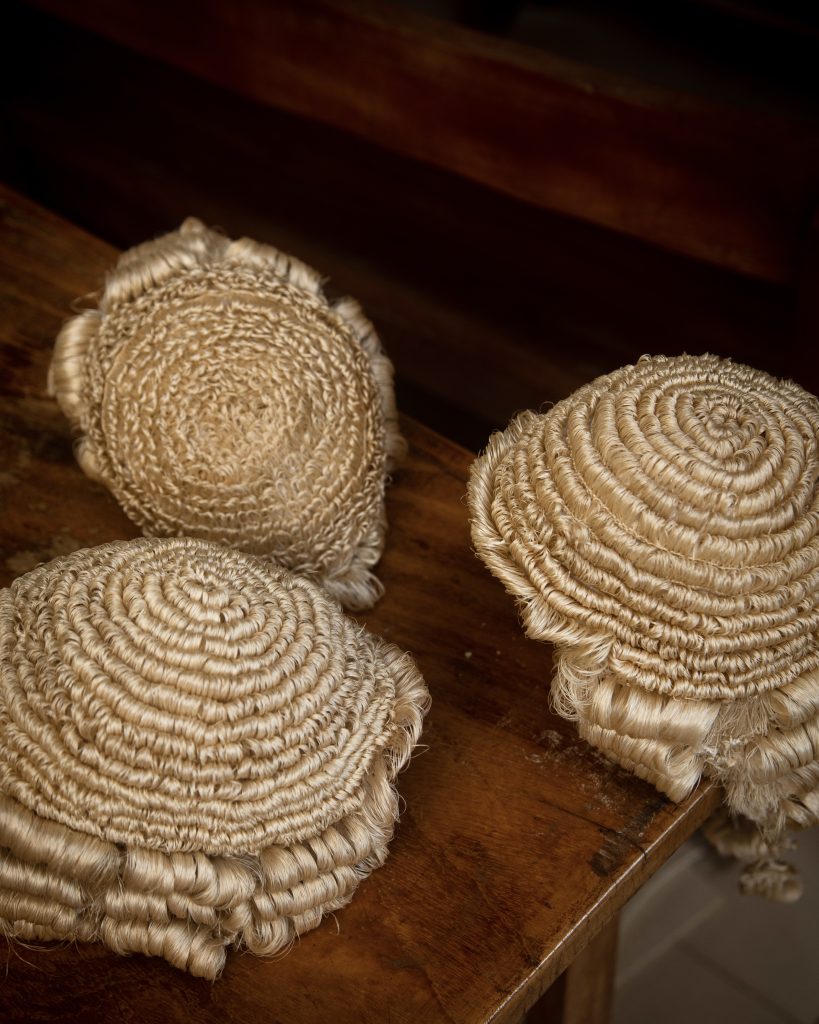 100% Silk Lawyers Wigs By JABU