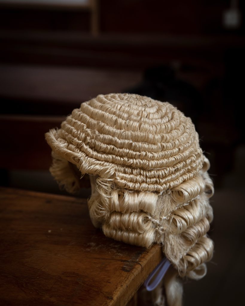 100% Silk Lawyers' Wigs By JABU