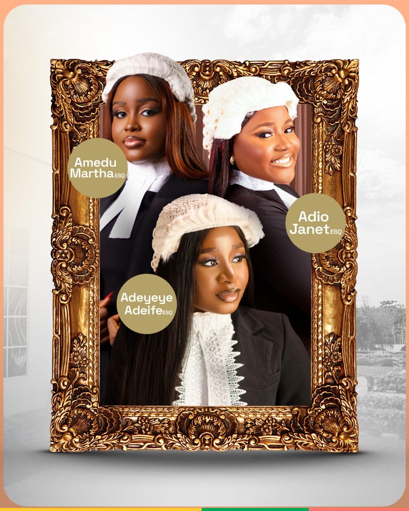 Three JABU Law Graduates Excel at Law School Three JABU Law Graduates Excel at Law School